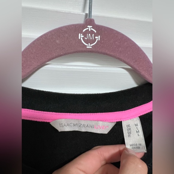 Isaac Mizrahi Live! Soho Velour Crew Neck Pullover M - Picture 3 of 4
